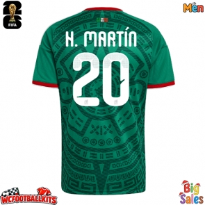 Mexico Henry Martin #20 Replica Home Stadium Shirt World Cup 2026 Short Sleeve